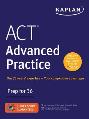 cover image of ACT Advanced Practice